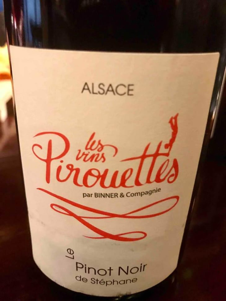Le Pinot noir de Stéphane - Les Vins Pirouettes - Pierre Sanchez, Rémi Ségura & Xavier Couturier 