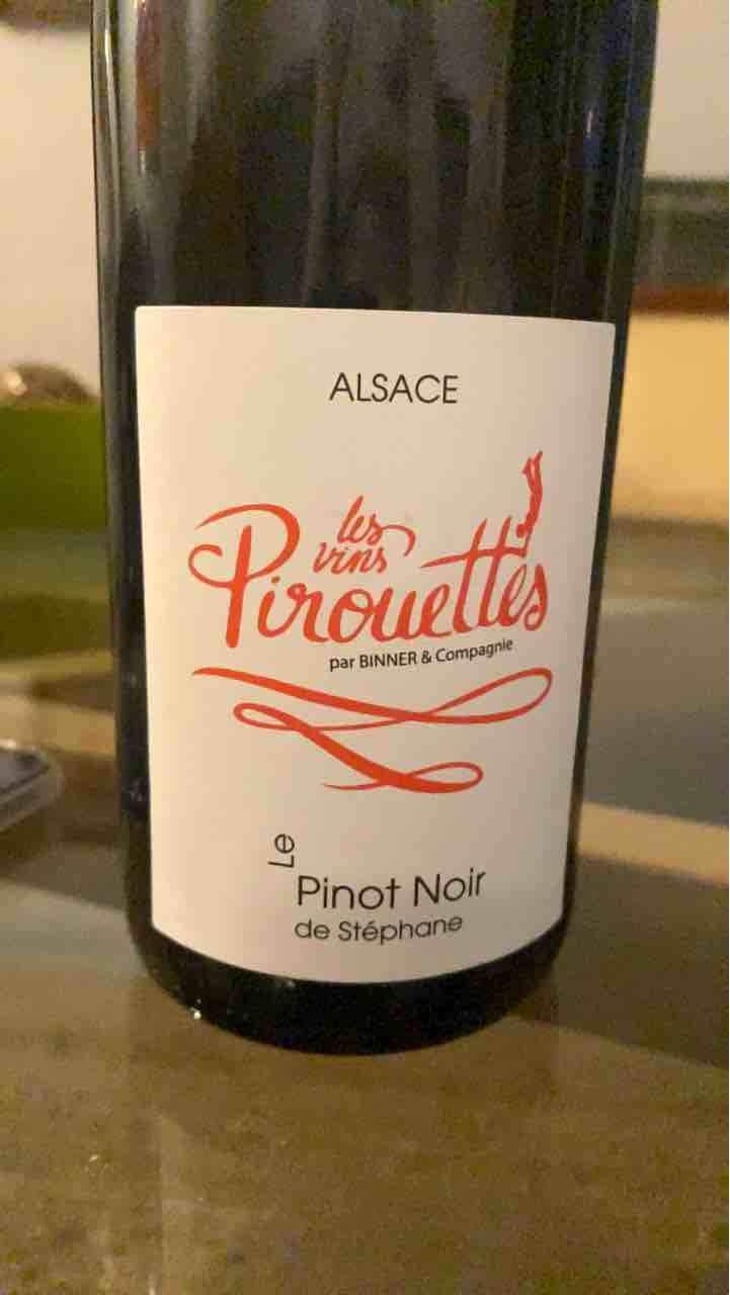 Le Pinot noir de Stéphane - Les Vins Pirouettes - Pierre Sanchez, Rémi Ségura & Xavier Couturier 