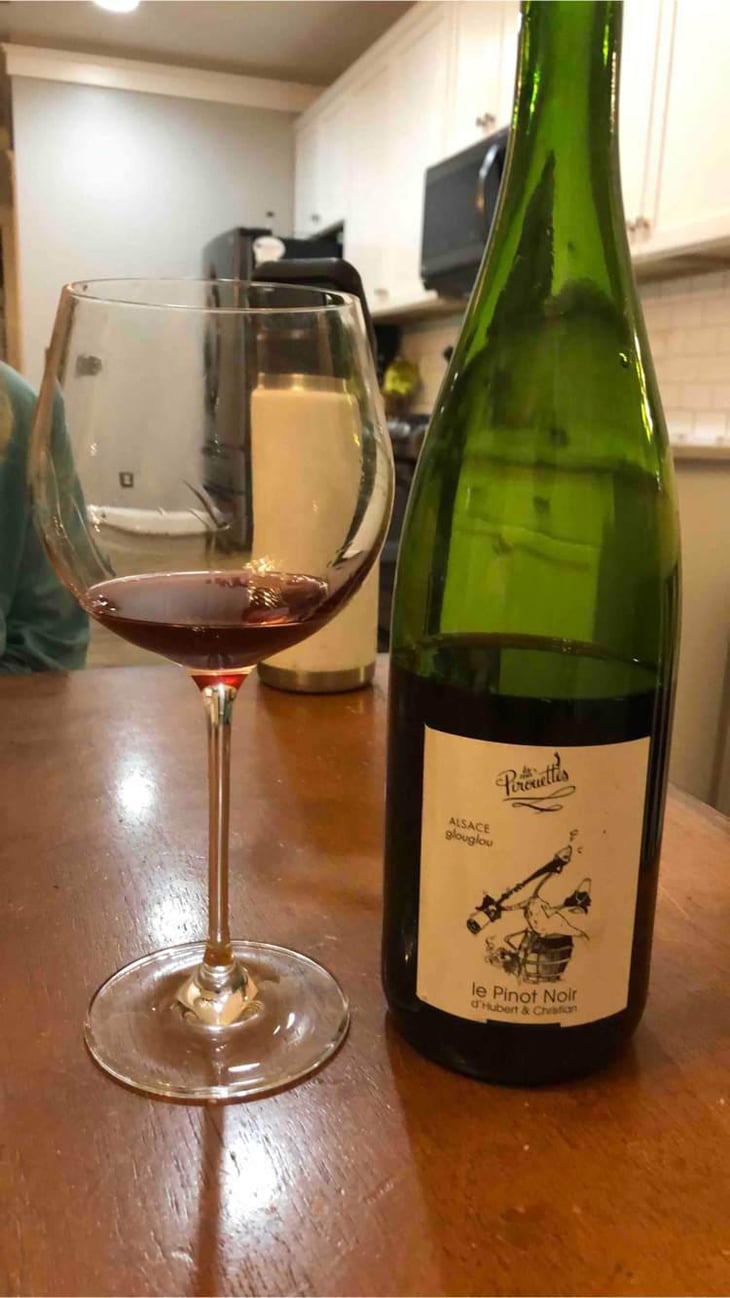 Le Pinot Noir d'Hubert & Christian - Les Vins Pirouettes - Pierre Sanchez, Rémi Ségura & Xavier Couturier 