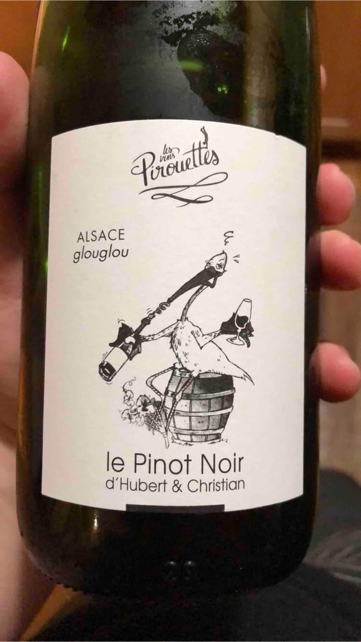 Le Pinot Noir d'Hubert & Christian - Les Vins Pirouettes - Pierre Sanchez, Rémi Ségura & Xavier Couturier 