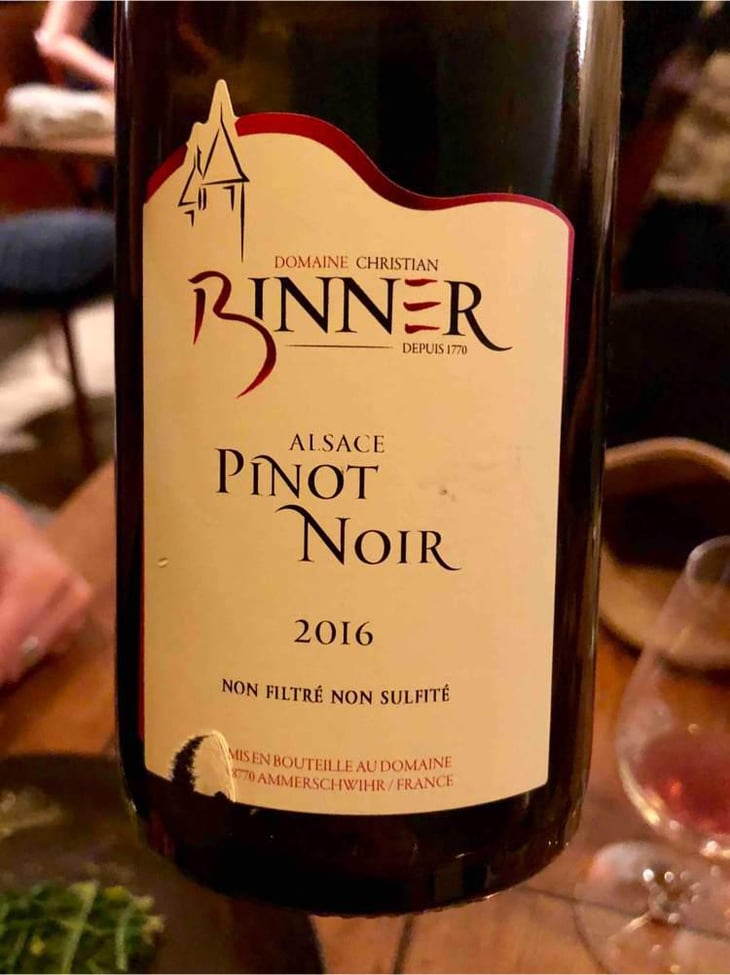 Le Pinot Noir d'Hubert & Christian - Les Vins Pirouettes - Pierre Sanchez, Rémi Ségura & Xavier Couturier 
