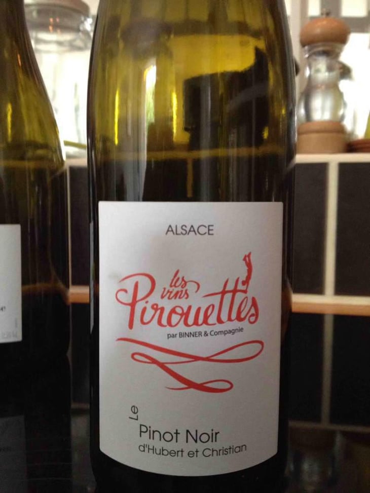 Le Pinot Noir d'Hubert & Christian - Les Vins Pirouettes - Pierre Sanchez, Rémi Ségura & Xavier Couturier 