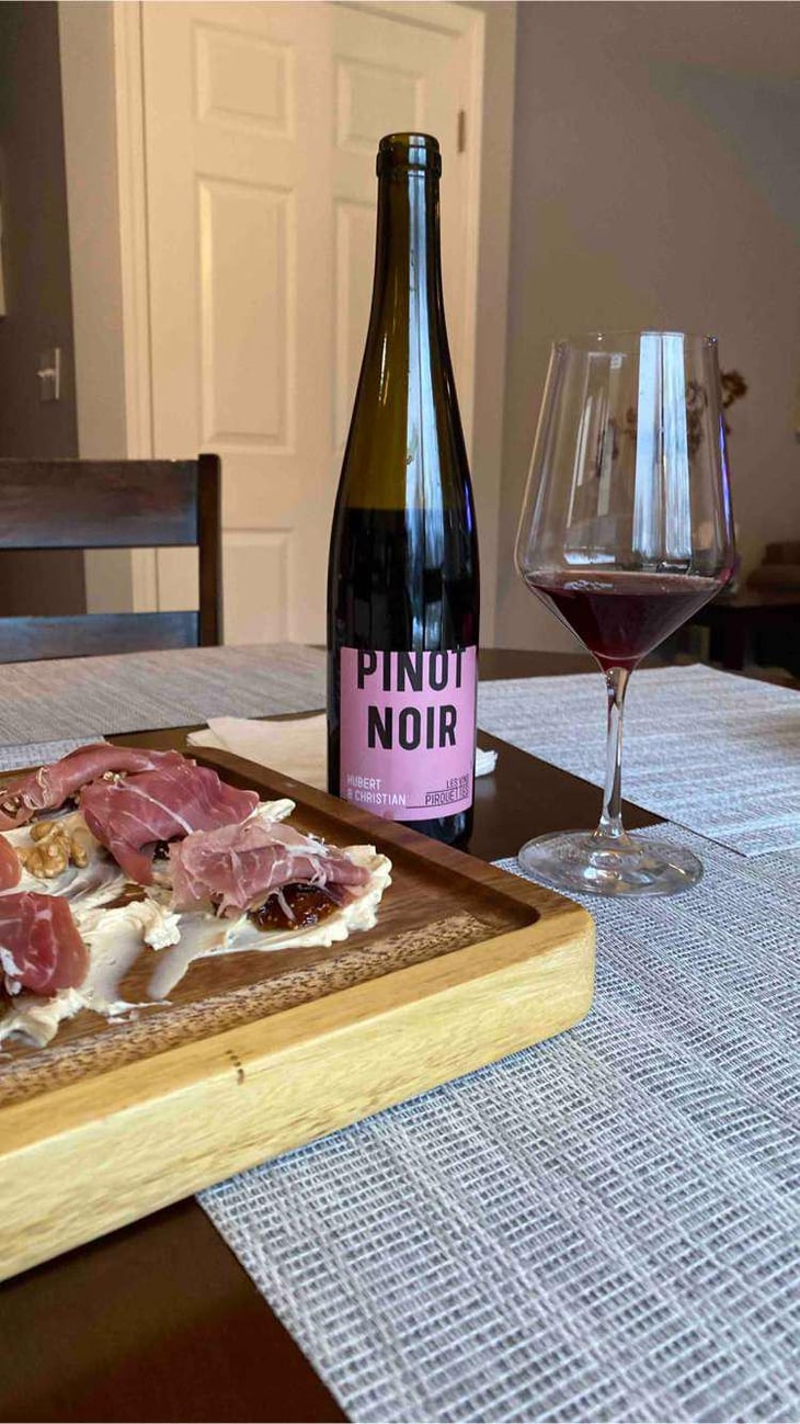 Le Pinot Noir d'Hubert & Christian - Les Vins Pirouettes - Pierre Sanchez, Rémi Ségura & Xavier Couturier 