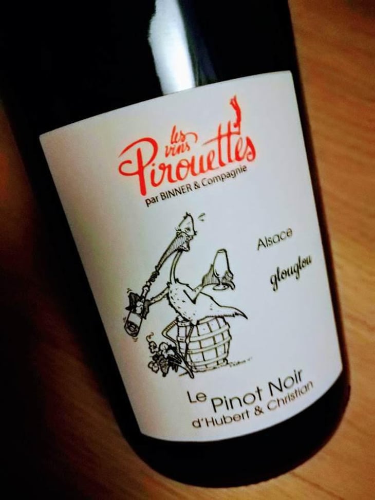 Le Pinot Noir d'Hubert & Christian - Les Vins Pirouettes - Pierre Sanchez, Rémi Ségura & Xavier Couturier 