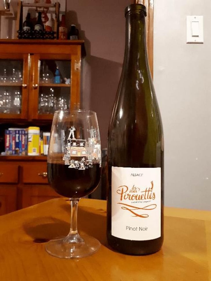 Le Pinot Noir d'Hubert & Christian - Les Vins Pirouettes - Pierre Sanchez, Rémi Ségura & Xavier Couturier 
