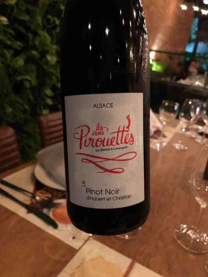 Le Pinot Noir d'Hubert & Christian - Les Vins Pirouettes - Pierre Sanchez, Rémi Ségura & Xavier Couturier 