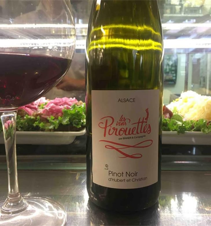 Le Pinot Noir d'Hubert & Christian - Les Vins Pirouettes - Pierre Sanchez, Rémi Ségura & Xavier Couturier 