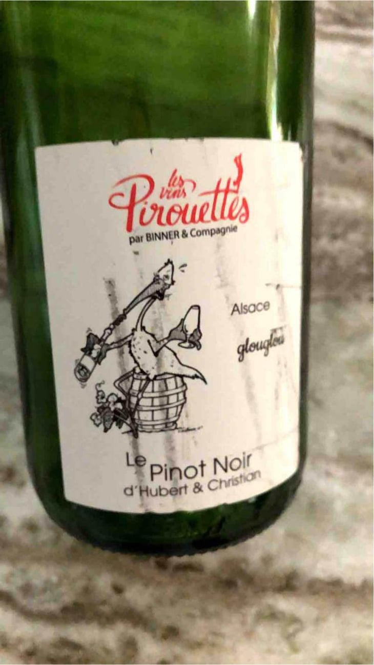 Le Pinot Noir d'Hubert & Christian - Les Vins Pirouettes - Pierre Sanchez, Rémi Ségura & Xavier Couturier 