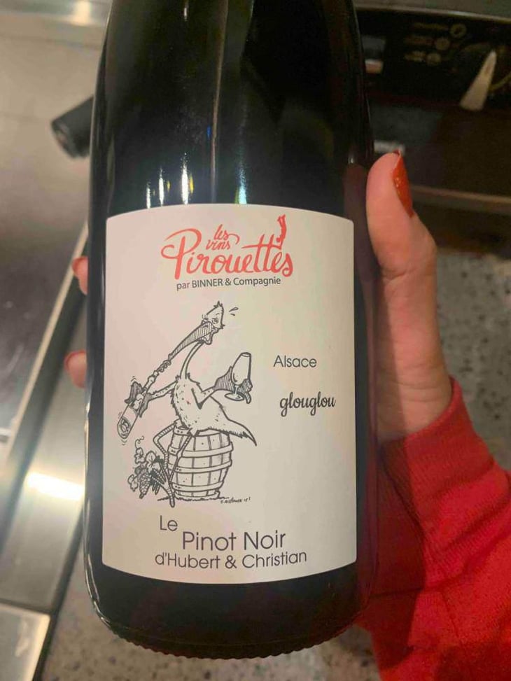 Le Pinot Noir d'Hubert & Christian - Les Vins Pirouettes - Pierre Sanchez, Rémi Ségura & Xavier Couturier 