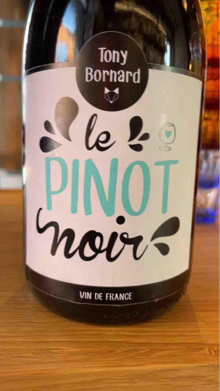 Le Pinot Noir - Domaine Bornard - Tony Bornard 