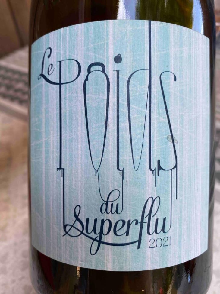 Le Poids du Superflu - Domaine du Petit Août - Yann de Agostini 