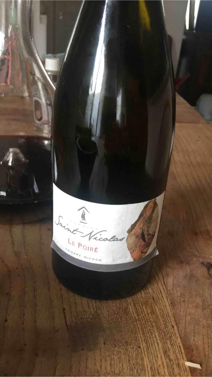 Le Poiré (Blanc) - Domaine Saint Nicolas - Mickaël, Antoine & Thierry Michon 