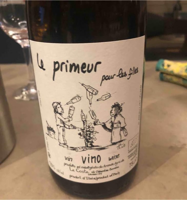 Le Primeur - Pour Les Filles - Le Coste - Clémentine Bouveron & Gianmarco Antonuzi 