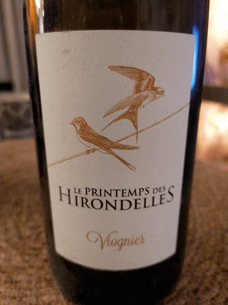 Le Printemps Des Hirondelles - Domaine de Prapin - Pierre & Lucie Riviere 