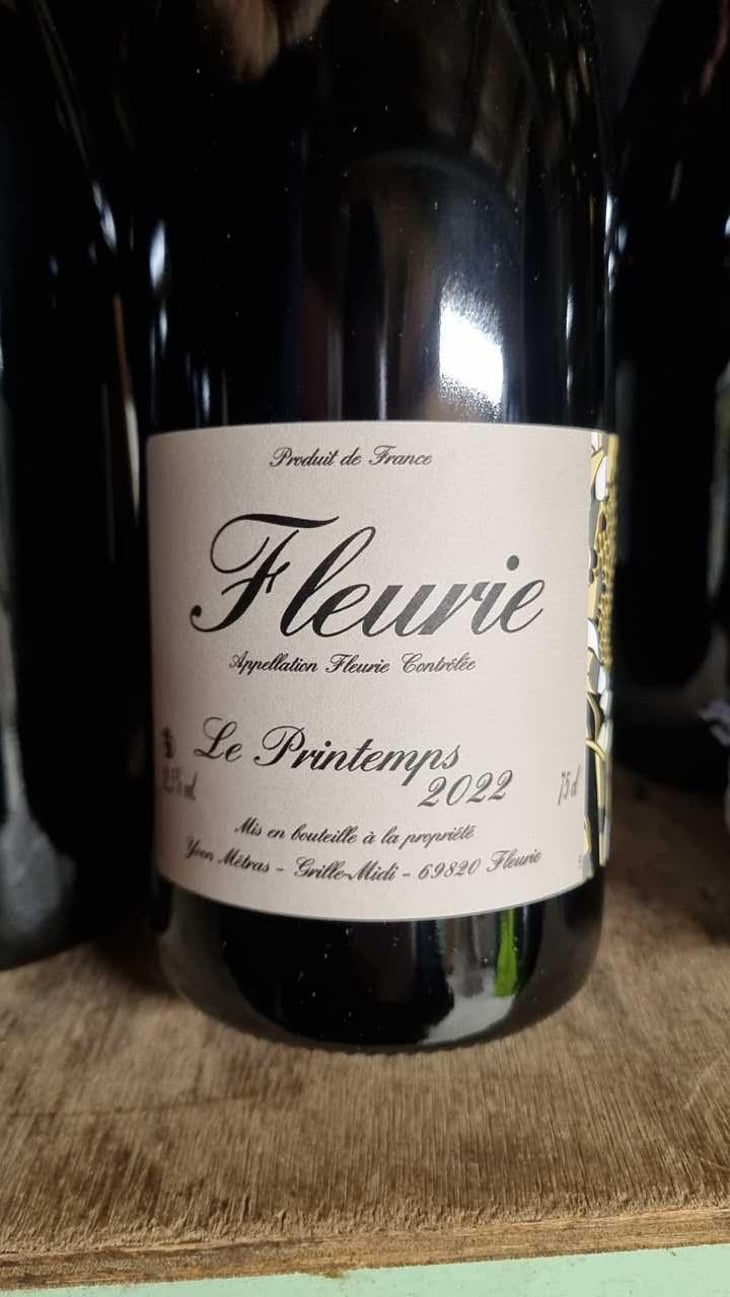 Le Printemps - Domaine Métras - Yvon Métras 