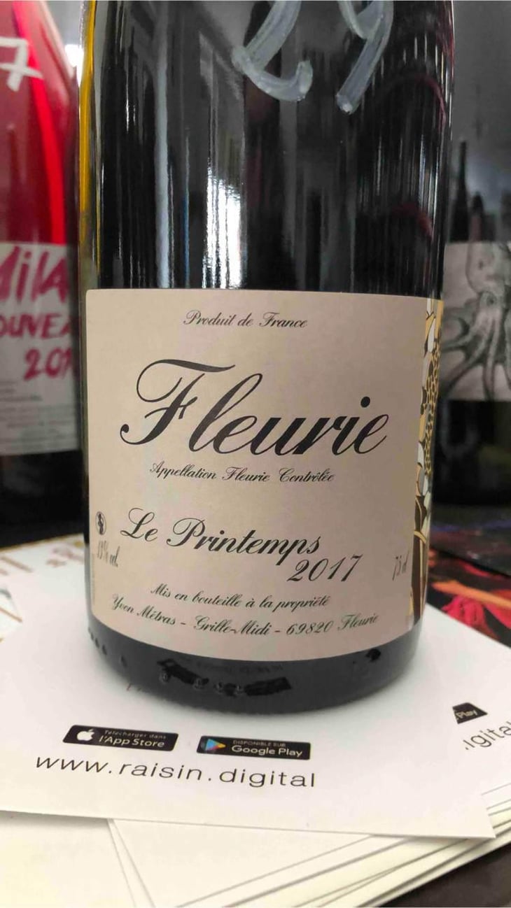 Le Printemps - Domaine Métras - Yvon Métras 