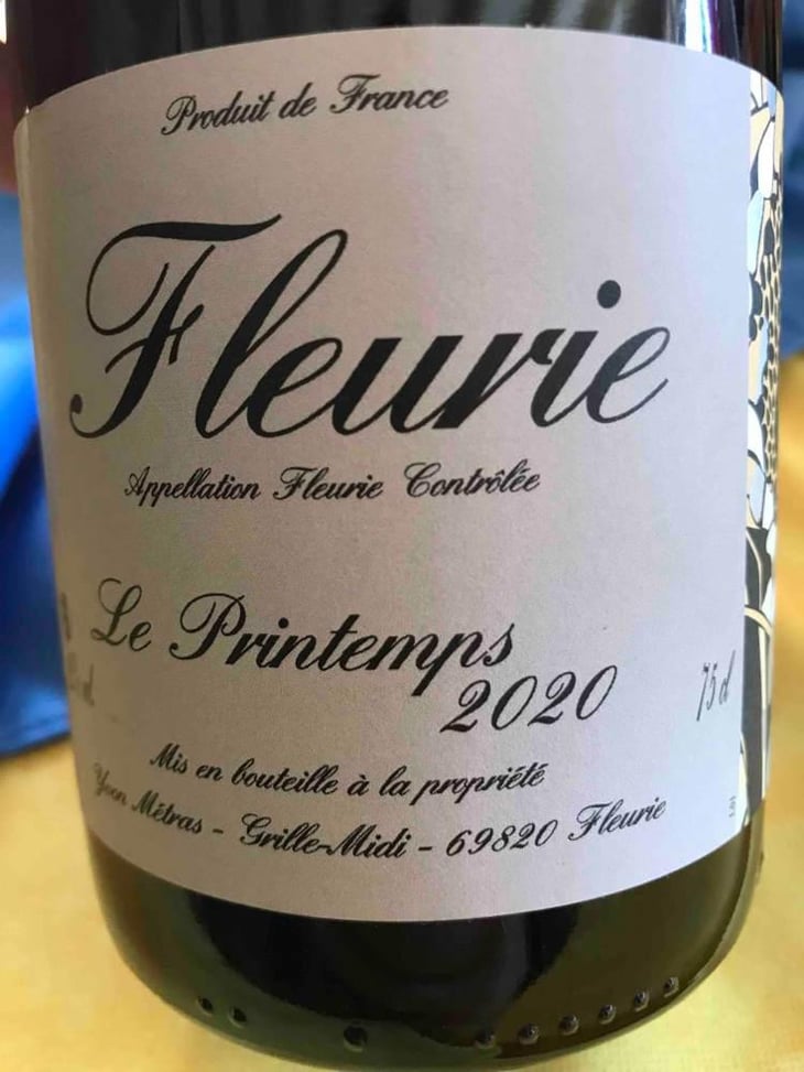 Le Printemps - Domaine Métras - Yvon Métras 