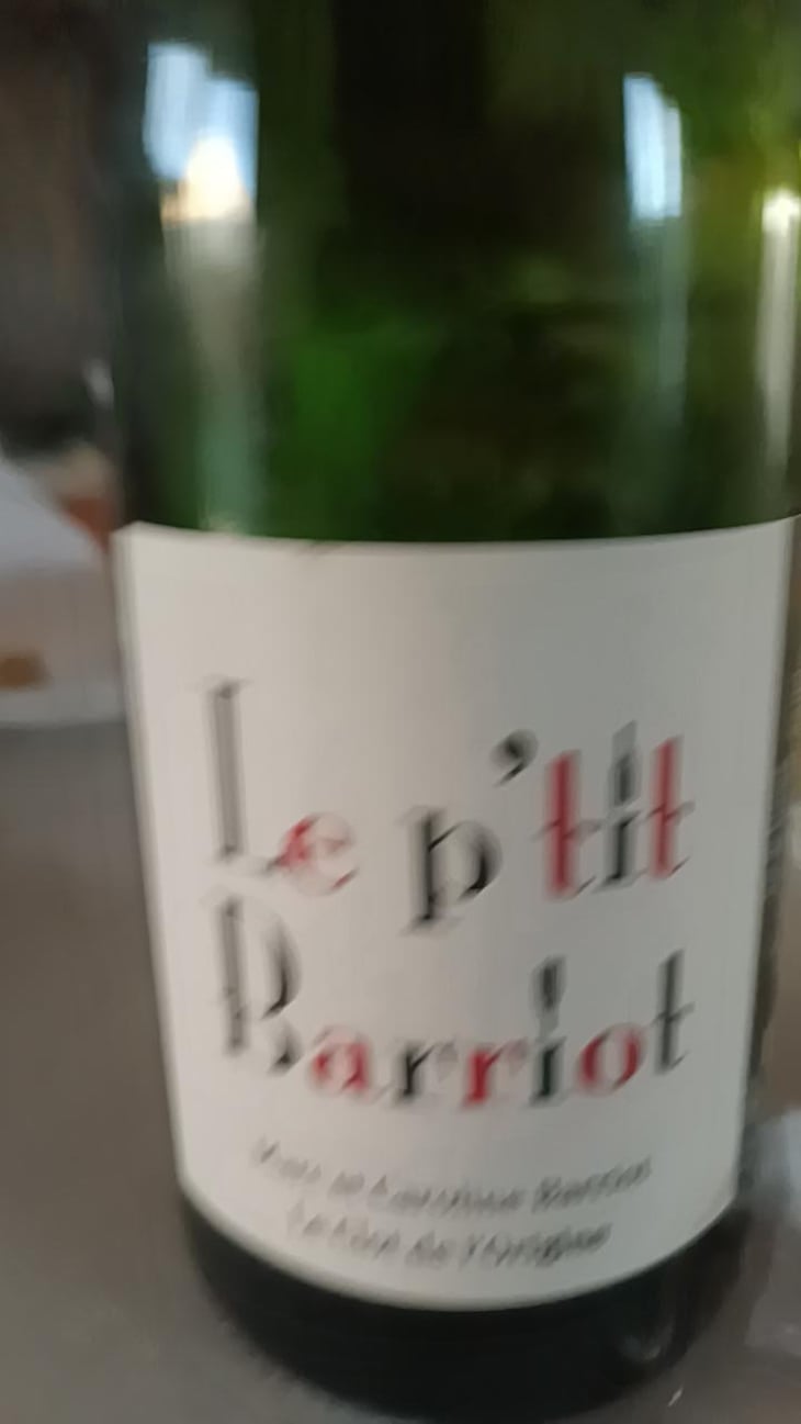Le P'tit Barriot Blanc - Clot de l'Origine - Marc & Caroline Barriot 