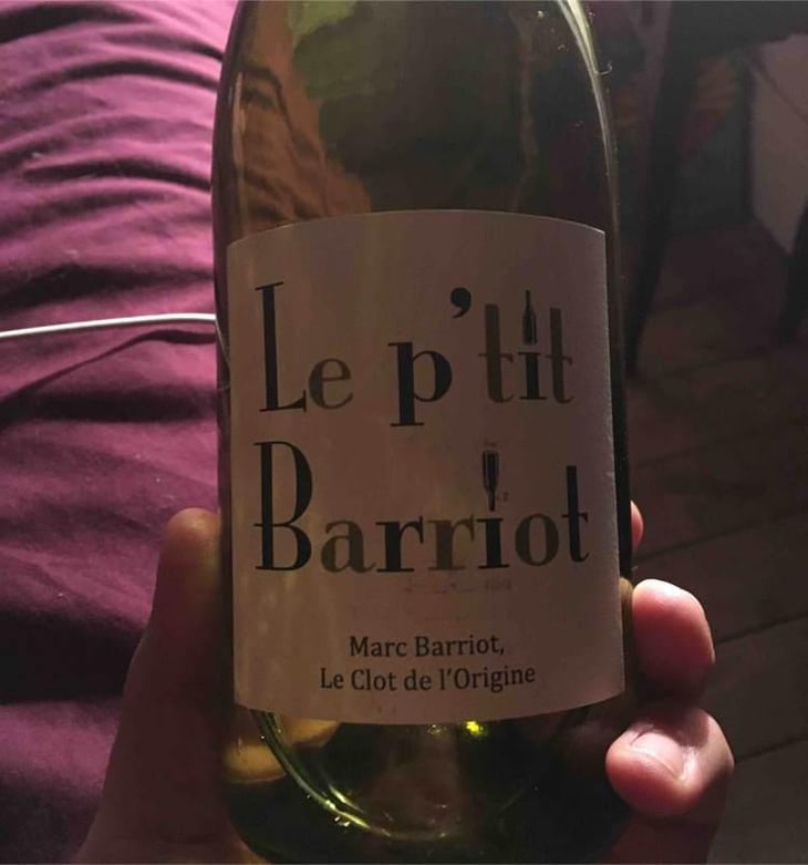 Le P'tit Barriot Blanc - Clot de l'Origine - Marc & Caroline Barriot 