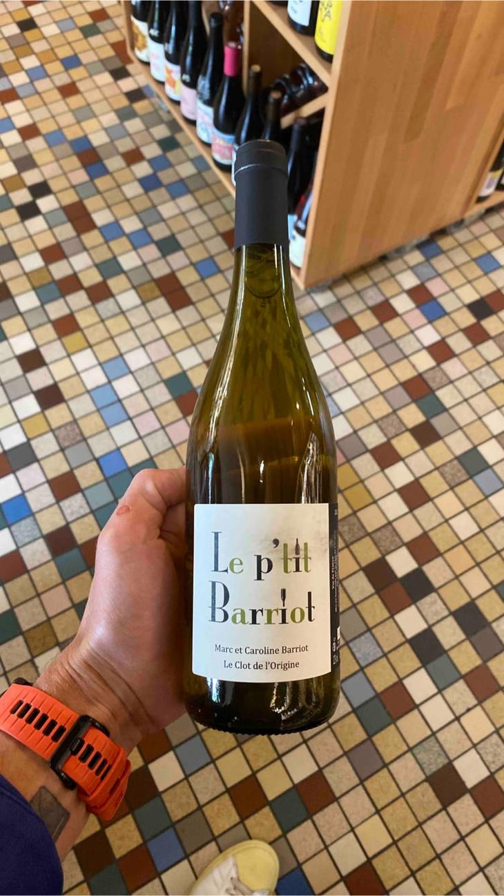 Le P'tit Barriot Blanc - Clot de l'Origine - Marc & Caroline Barriot 