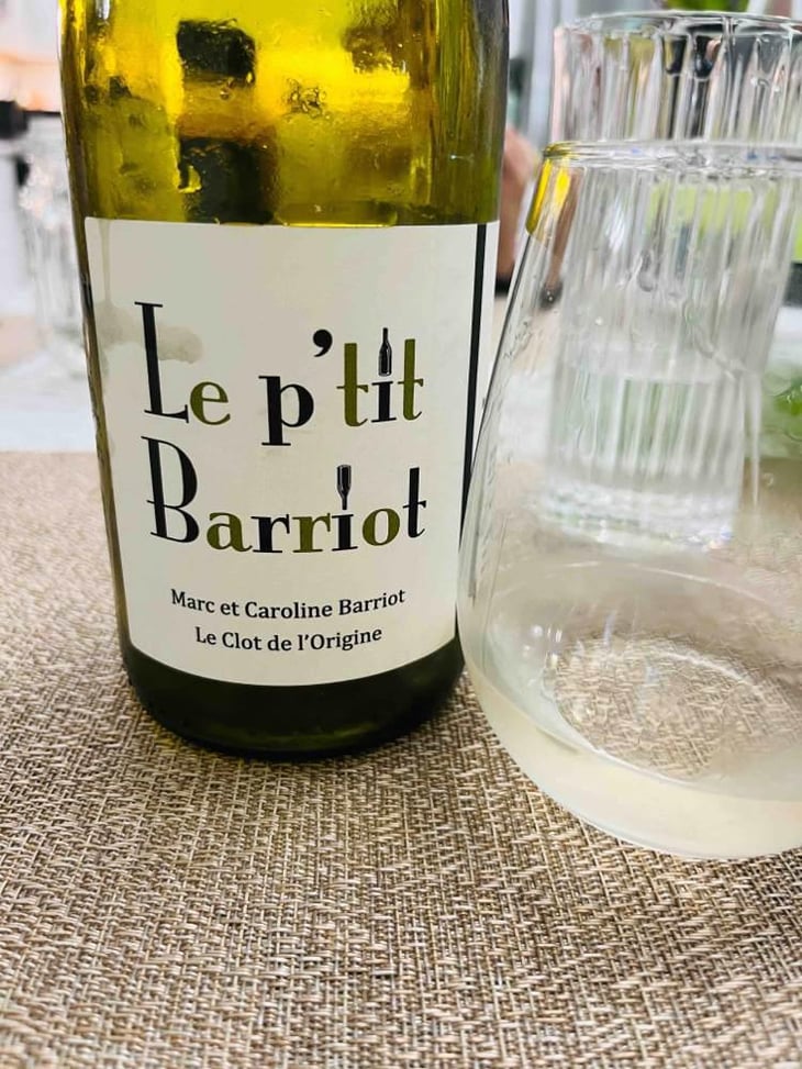Le P'tit Barriot Blanc - Clot de l'Origine - Marc & Caroline Barriot 