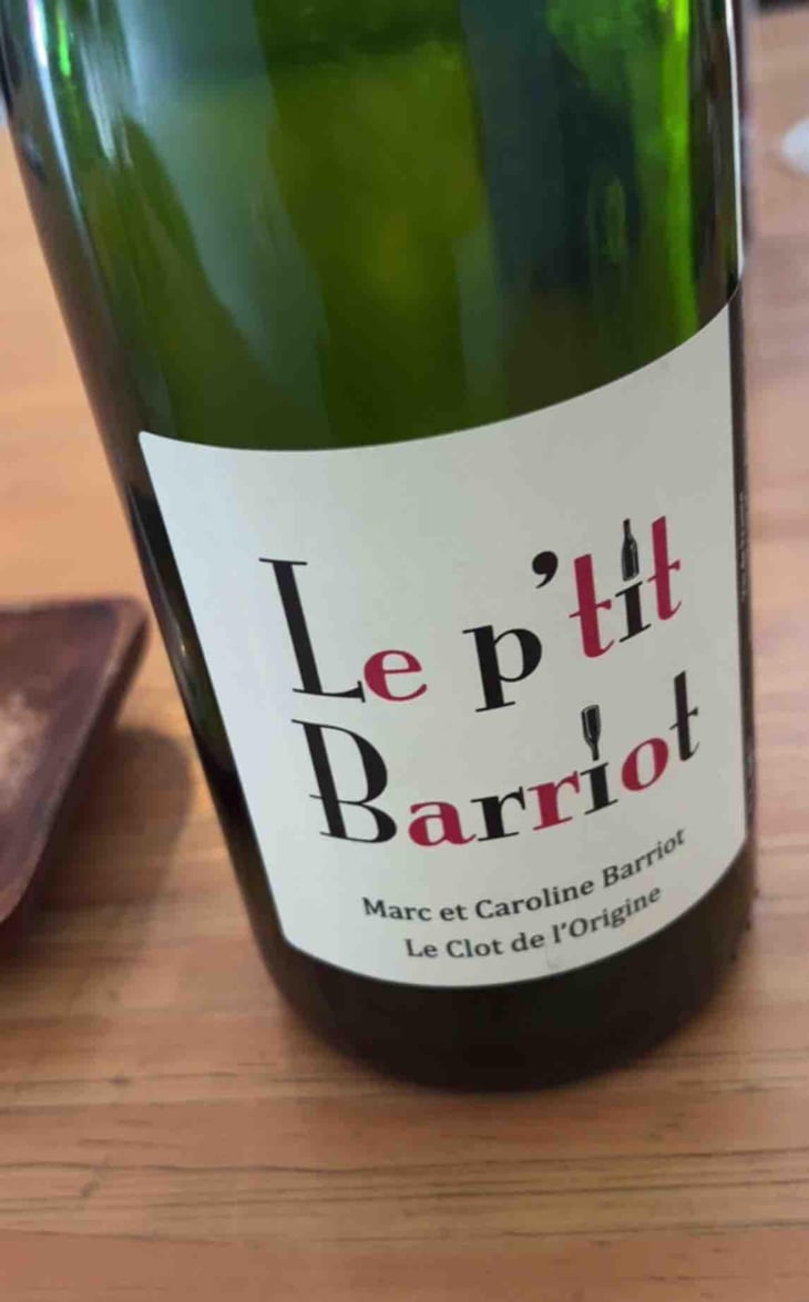 Le P'tit Barriot Blanc - Clot de l'Origine - Marc & Caroline Barriot 