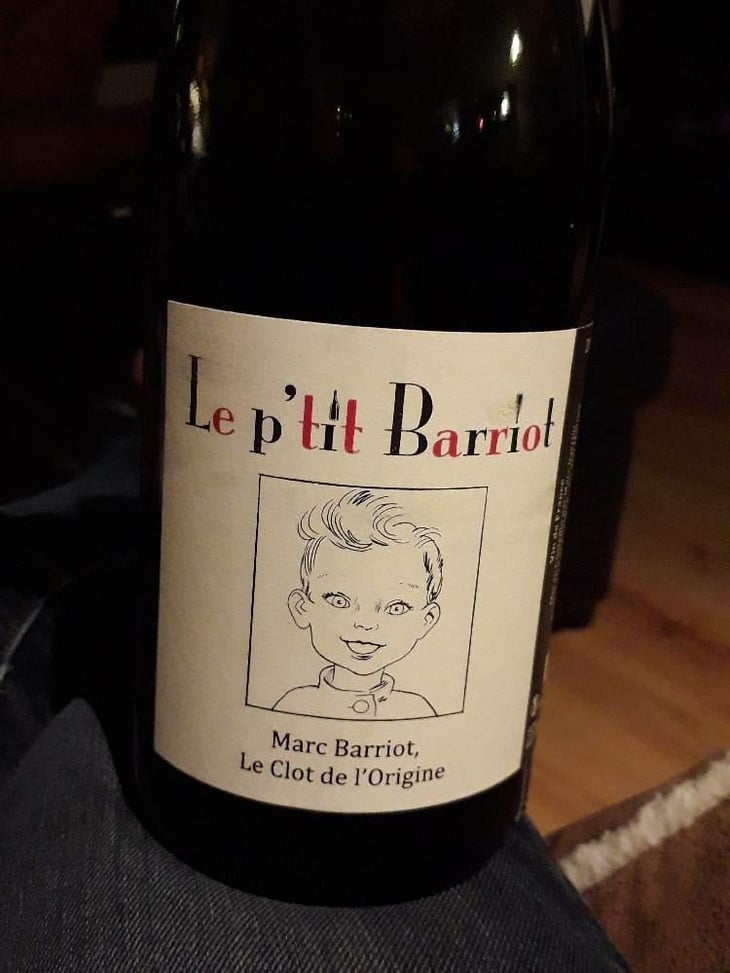 Le P'tit Barriot Rouge - Clot de l'Origine - Marc & Caroline Barriot 