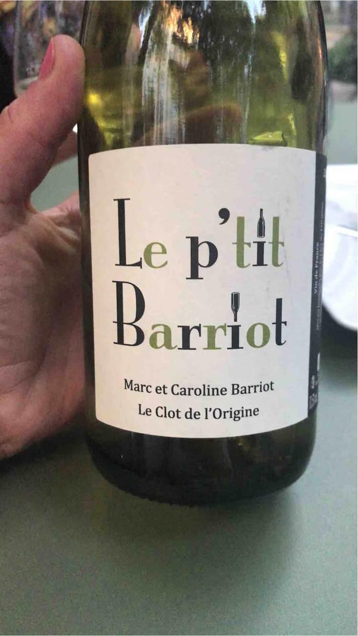 Le P'tit Barriot Rouge - Clot de l'Origine - Marc & Caroline Barriot 