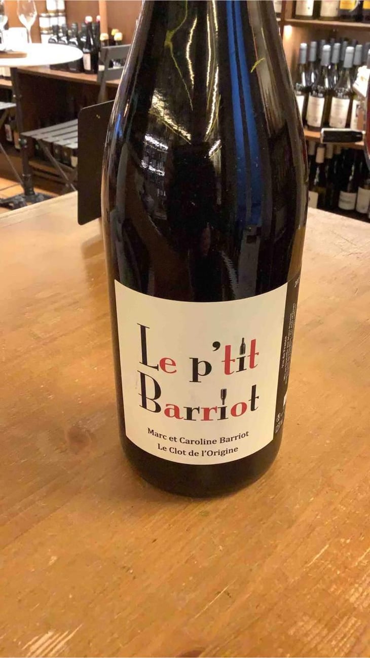 Le P'tit Barriot Rouge - Clot de l'Origine - Marc & Caroline Barriot 
