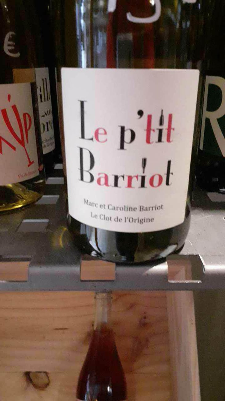 Le P'tit Barriot Rouge - Clot de l'Origine - Marc & Caroline Barriot 