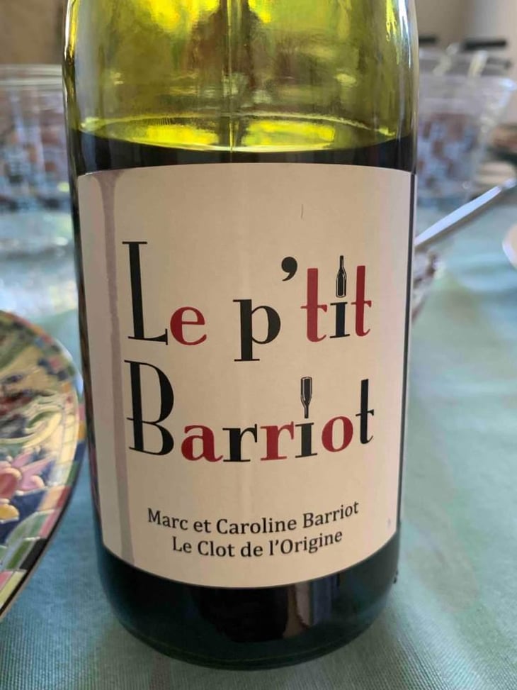 Le P'tit Barriot Rouge - Clot de l'Origine - Marc & Caroline Barriot 