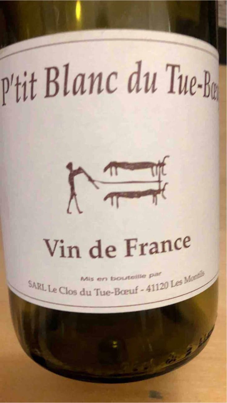 Le P'tit Blanc du Tue-Boeuf - Clos du Tue-Bœuf - Zoé, Louise & Thierry Puzelat 