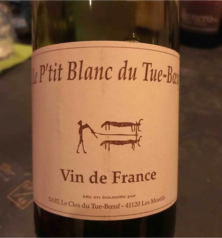 Le P'tit Blanc du Tue-Boeuf - Clos du Tue-Bœuf - Zoé, Louise & Thierry Puzelat 