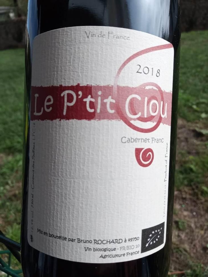 Le P'tit Clou - Domaine de Mirebeau - Bruno Rochard 