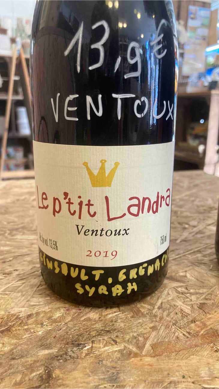 Le P'tit Landra - Château Landra - Cécile & Frédéric Renoux 