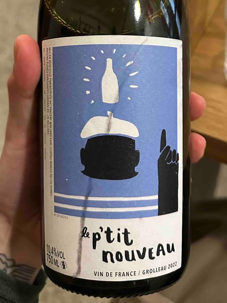Le P'tit Nouveau - Cuatro Manos - Les Vins Tonton - Vincent Wallard 