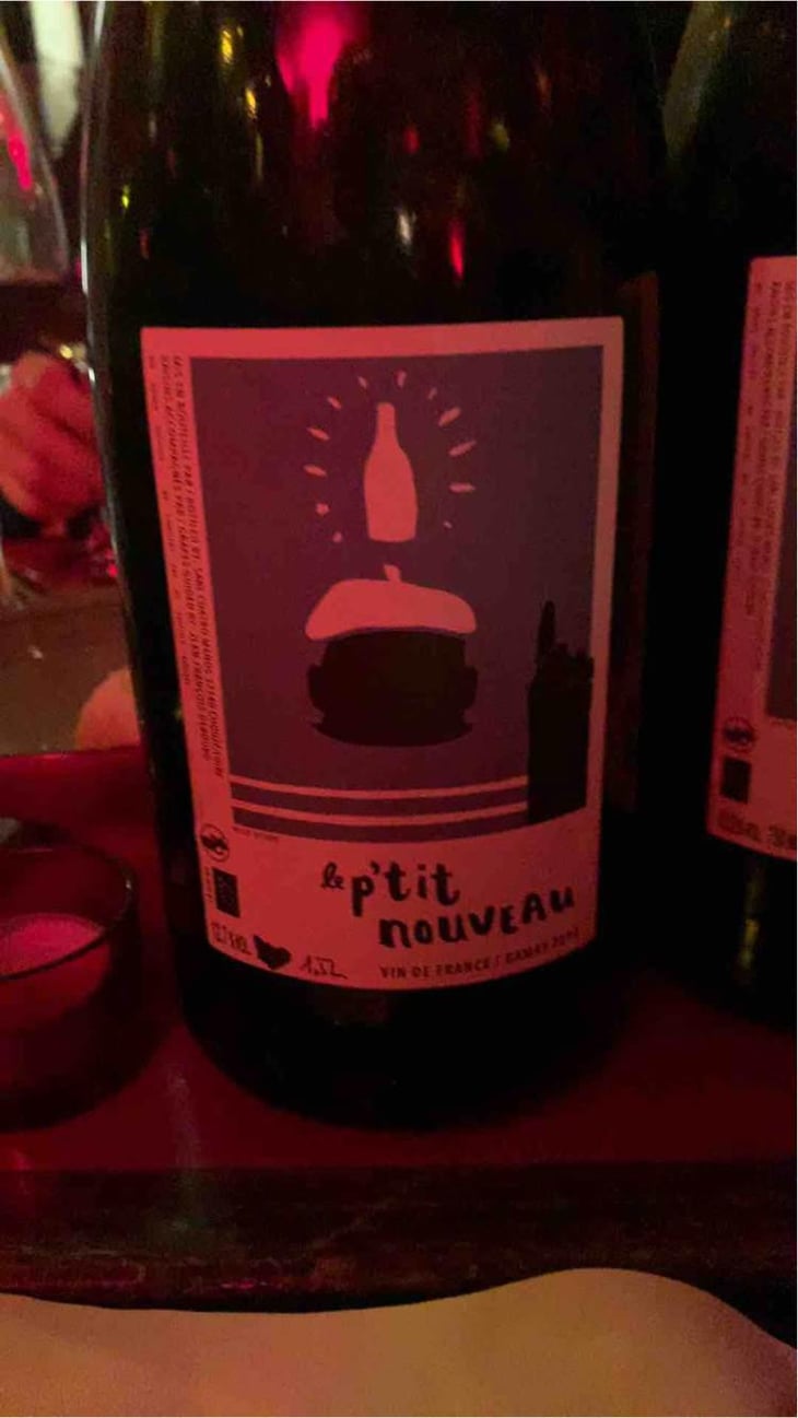 Le P'tit Nouveau - Cuatro Manos - Les Vins Tonton - Vincent Wallard 