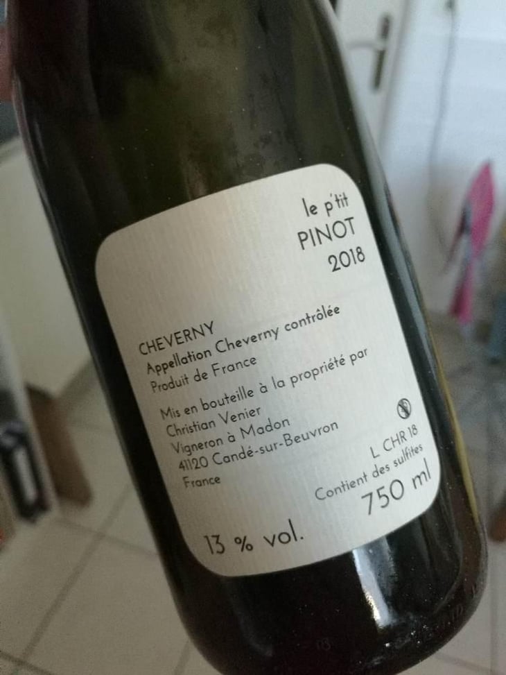 Le P'tit Pinot - Christian Venier - Christian Venier 