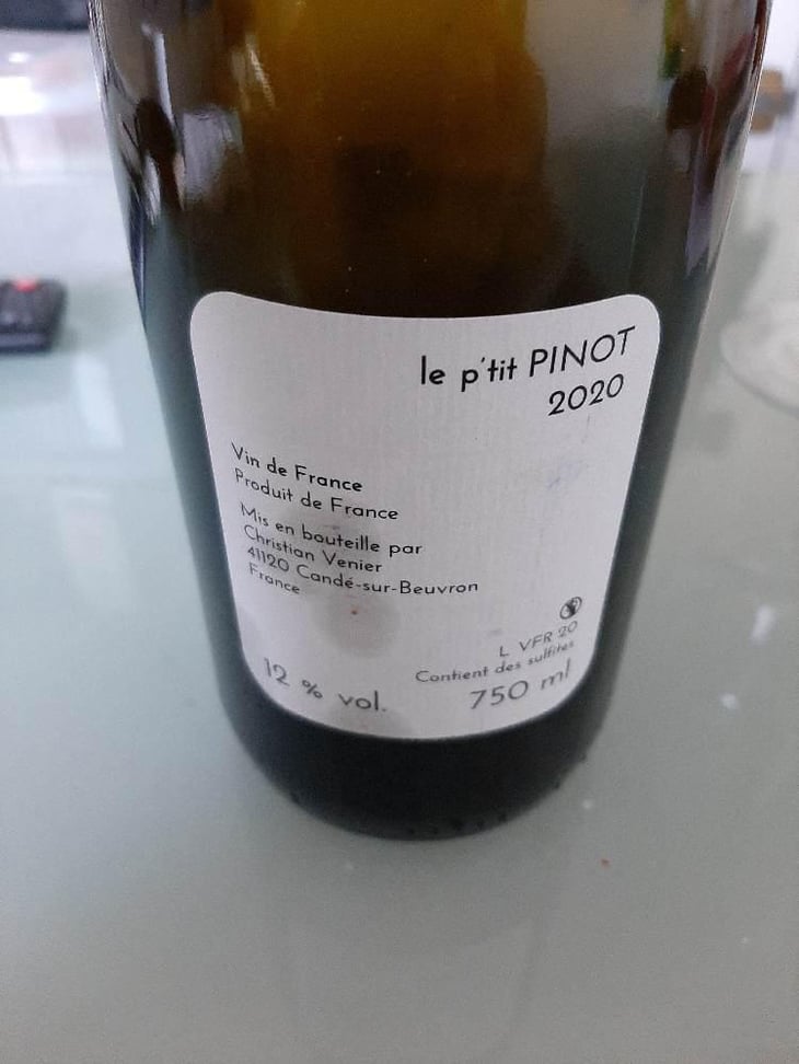 Le P'tit Pinot - Christian Venier - Christian Venier 