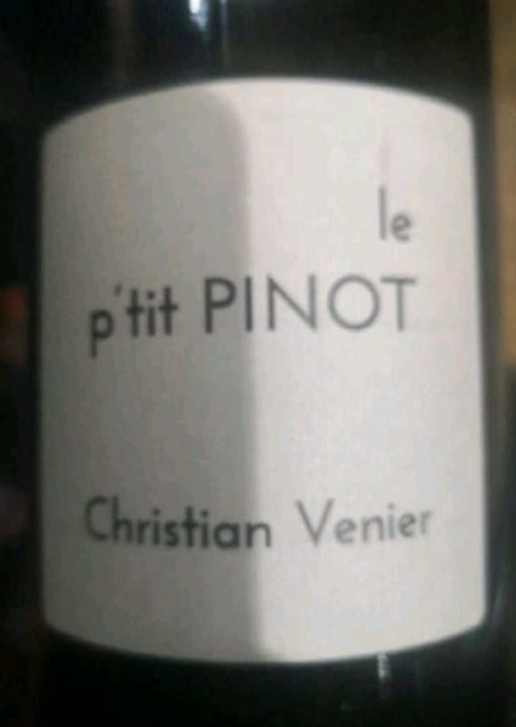 Le P'tit Pinot - Christian Venier - Christian Venier 