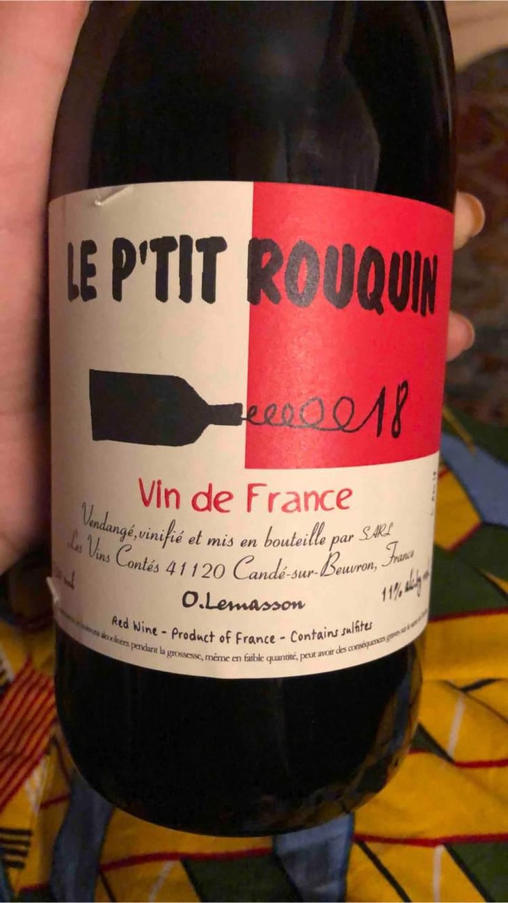 Le P'tit Rouquin - Les Vins Contés (CLOSED) - Olivier Lemasson (CLOSED) 