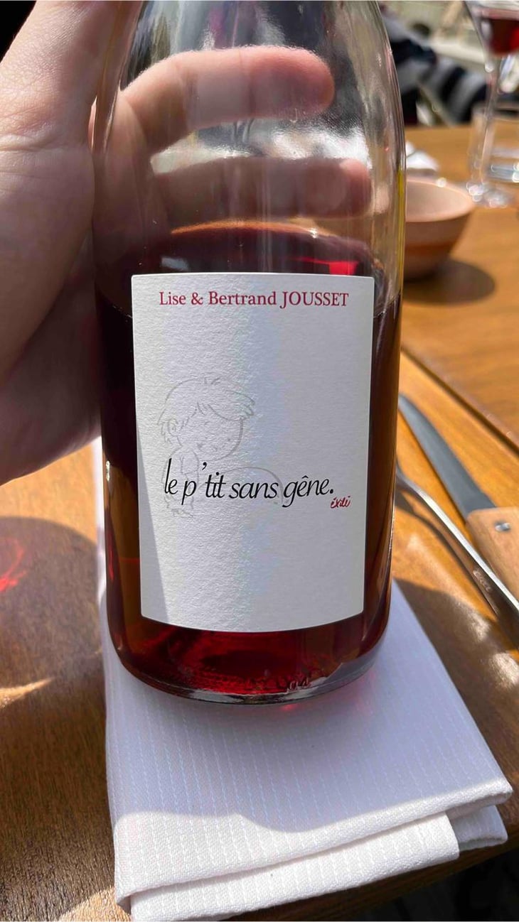 Le P'tit Sans Gêne - Domaine Jousset - Lise & Bertrand Jousset 