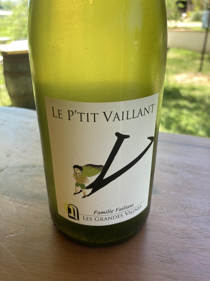 Le P'tit Vaillant Blanc - Les Grandes Vignes - Laurence, Dominique & Jean-François Vaillant 