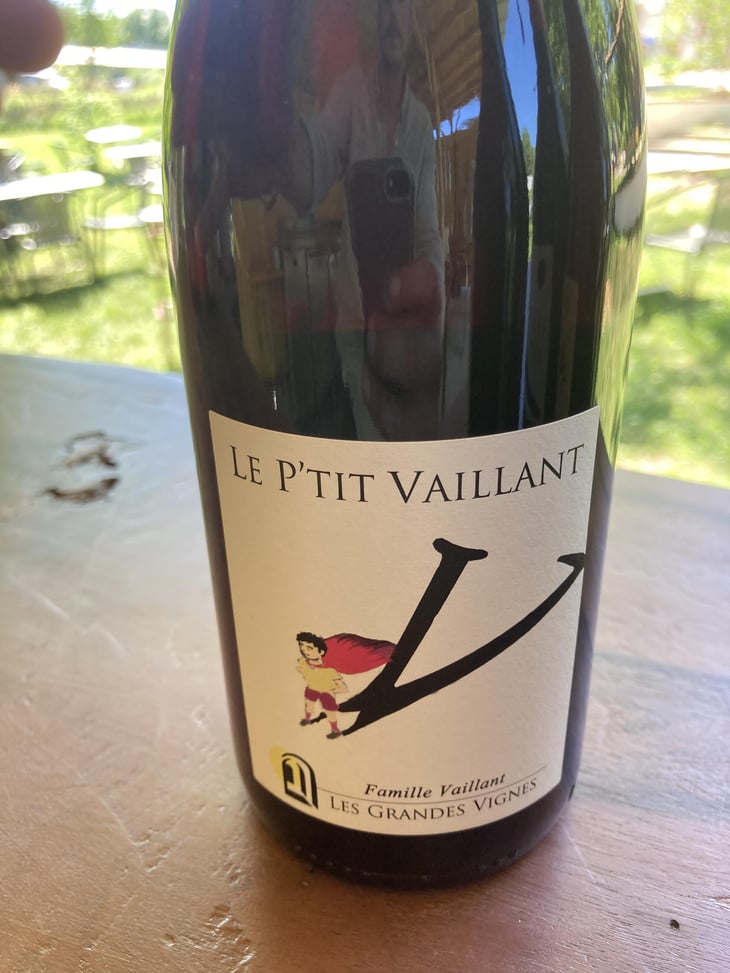 Le P'tit Vaillant Rouge - Les Grandes Vignes - Laurence, Dominique & Jean-François Vaillant -2021