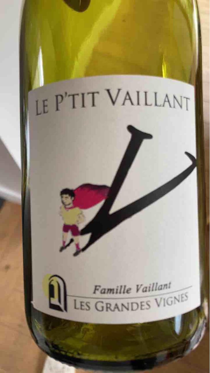 Le P'tit Vaillant Rouge (5L) - Les Grandes Vignes - Laurence, Dominique & Jean-François Vaillant 