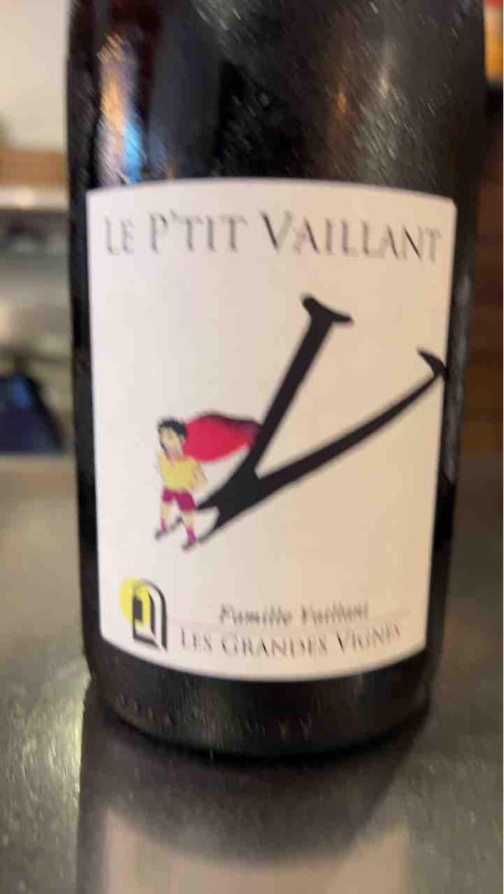 Le P'tit Vaillant Rouge - Les Grandes Vignes - Laurence, Dominique & Jean-François Vaillant -2021