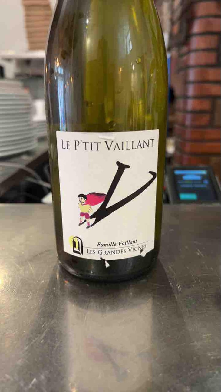 Le P'tit Vaillant Rouge - Les Grandes Vignes - Laurence, Dominique & Jean-François Vaillant -2021