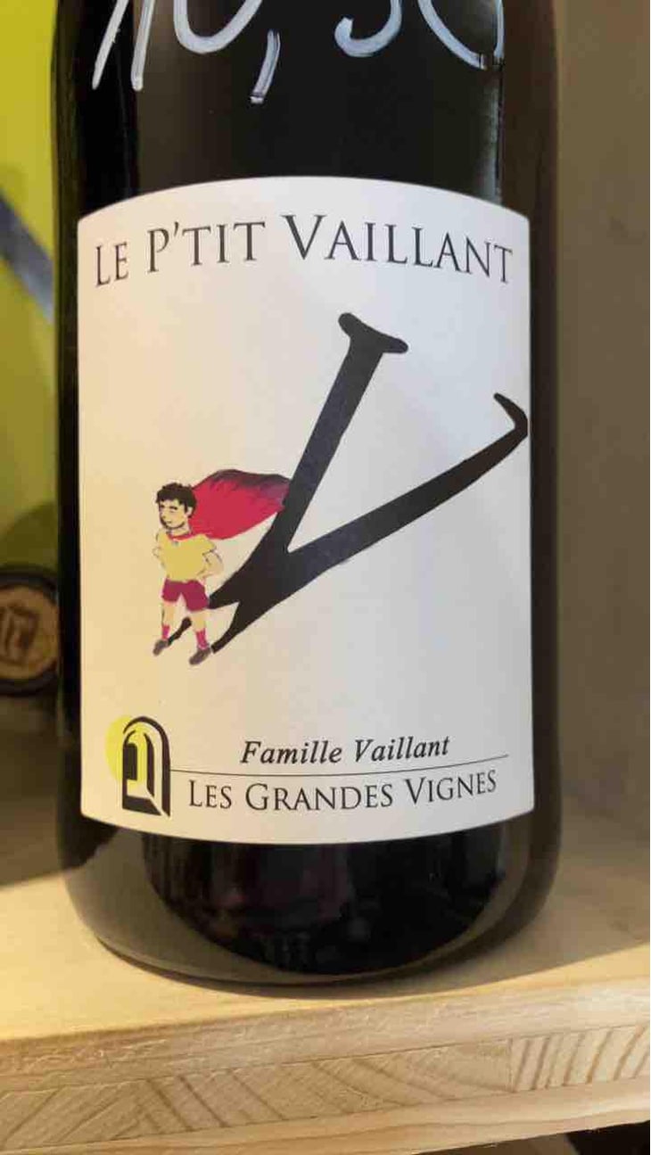 Le P'tit Vaillant Rouge - Les Grandes Vignes - Laurence, Dominique & Jean-François Vaillant -2021