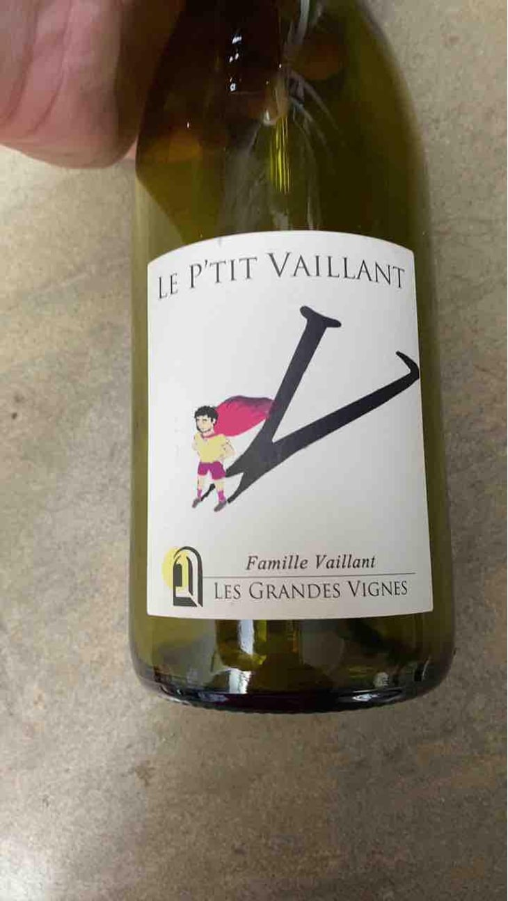 Le P'tit Vaillant Rouge (5L) - Les Grandes Vignes - Laurence, Dominique & Jean-François Vaillant 