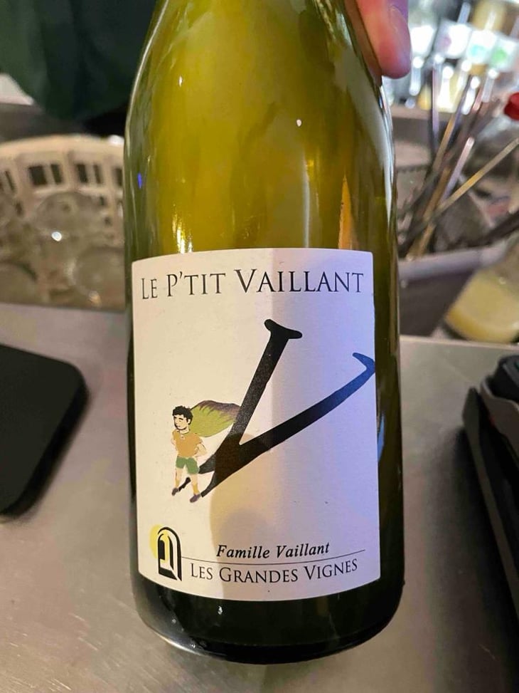 Le P'tit Vaillant Blanc - Les Grandes Vignes - Laurence, Dominique & Jean-François Vaillant 